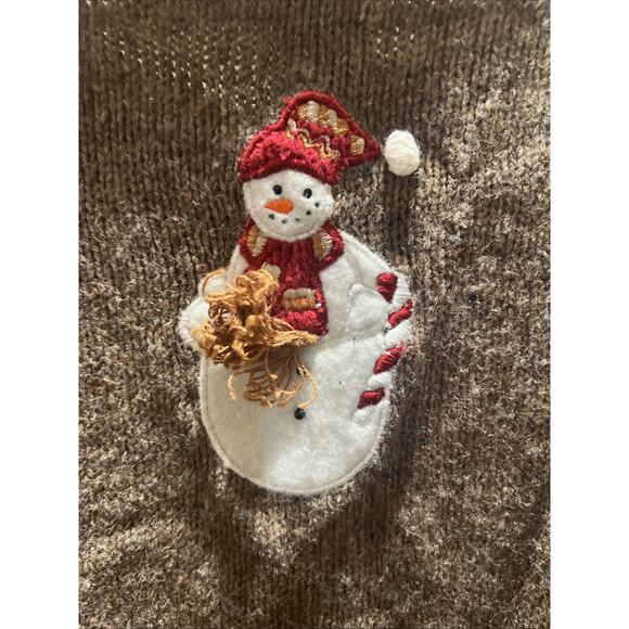 Vintage Designer Originals Fa La La Studio USA Christmas Sweater Women's XL - Picture 8 of 8